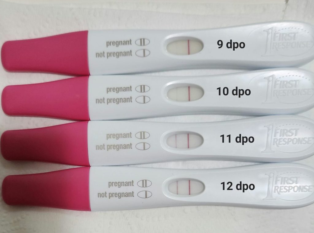 stash di test di gravidanza precoce a 9 giorni dopo l'ovulazione